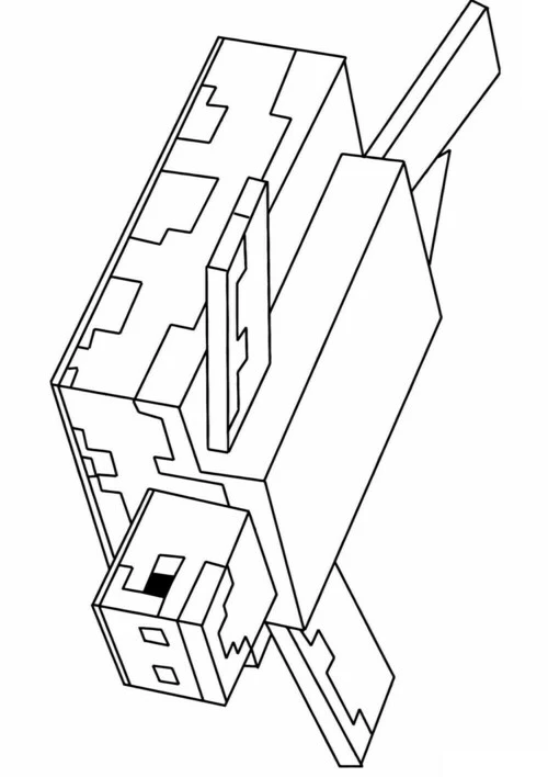 Раскраски Майнкрафт распечатать на А4