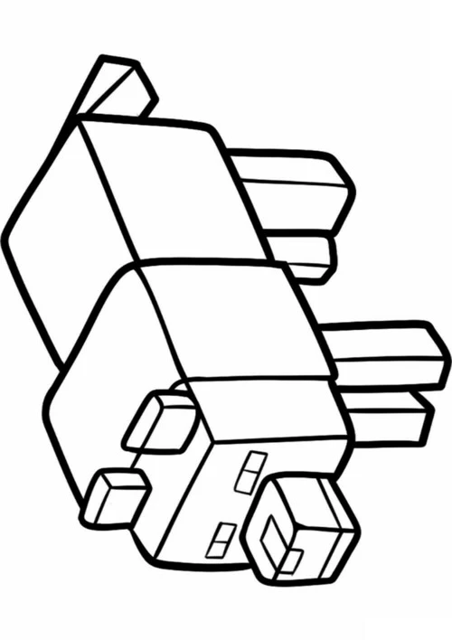 Раскраски Майнкрафт. Распечатать бесплатно