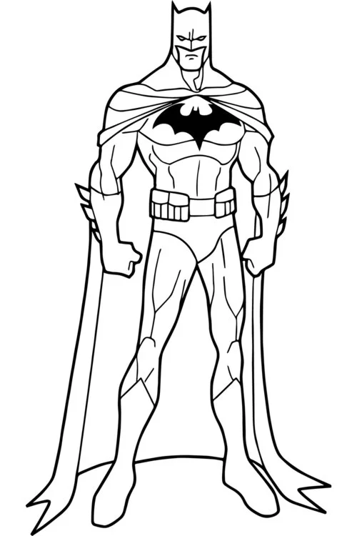 Раскраски Бэтмен | Superman coloring pages, Superhero coloring pages, Batman coloring pages