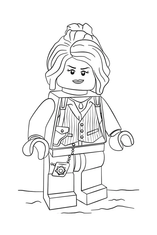 Lego Movie Coloring Pages